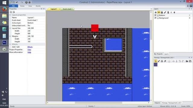 Мастер-класс по геймдеву. Создаем аналог игры Paper Plane на Construct 2 смотреть онлайн