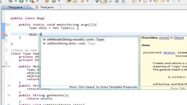 Java jdk 7 tutorial 19 clone method смотреть онлайн