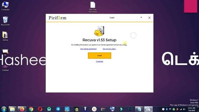 How To Recover Permanently Deleted( Shift+Delete) Files For Free On pc|tamil смотреть онлайн