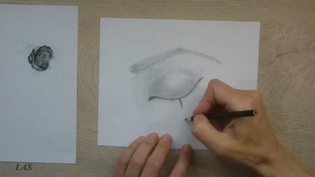 How to draw Closed Eye by pencil/ как нарисовать закрытый глаз/ карандаш смотреть онлайн
