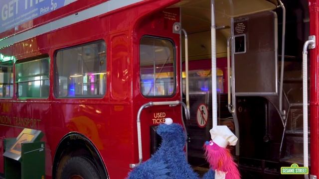 Sesame Street: Cookie Monster and Gonger's Adventures in London! смотреть онлайн