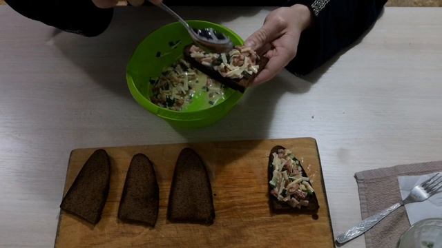 Перекус-закуска, быстро и вкусно за 5 минут. смотреть онлайн