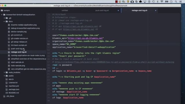(outdated) Using the "AngularJS and Browserify Project Template" to implement a IBM IoTF смотреть онлайн