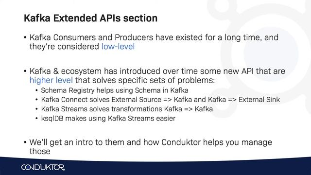What are Kafka Extended APIs? Kafka Connect, Kafka Streams, ksqlDB and Schema Registry introduction смотреть онлайн