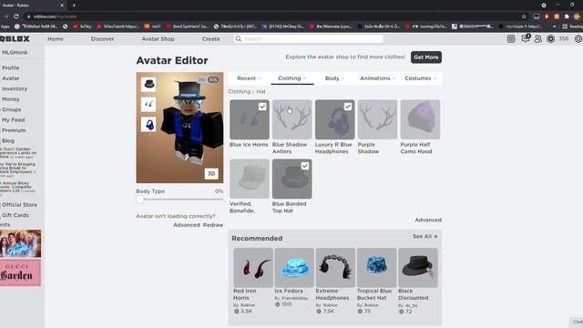 Buying Blue Banded Top Hat | Roblox смотреть онлайн