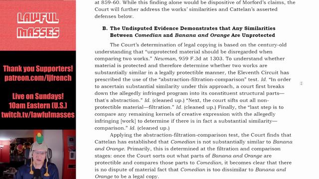 Duct Tape Banana Copyright Lawsuit RESOLVED (Morford V. Cattelan)