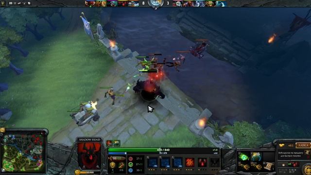 Отмывка ЛП (Дно Dota2)\ Тотальная доминация на карте/SF(SHADOW FIEND) смотреть онлайн
