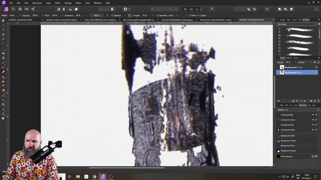 Custom Brush - Affinity Photo Tutorial смотреть онлайн