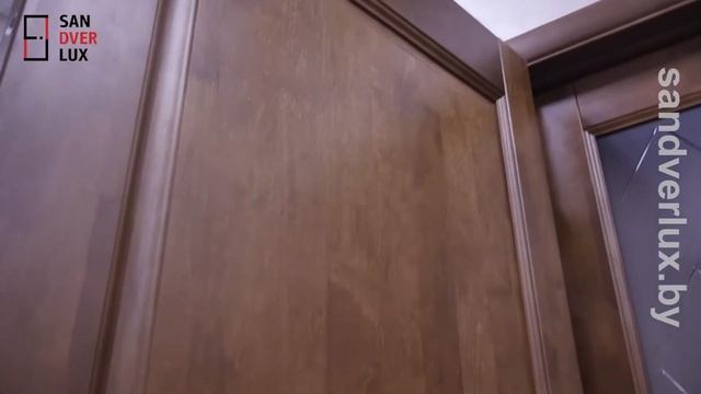 Обзор межкомнатной двери из массива ольхи Валенсия, Вилейка - Sandverlux.by смотреть онлайн