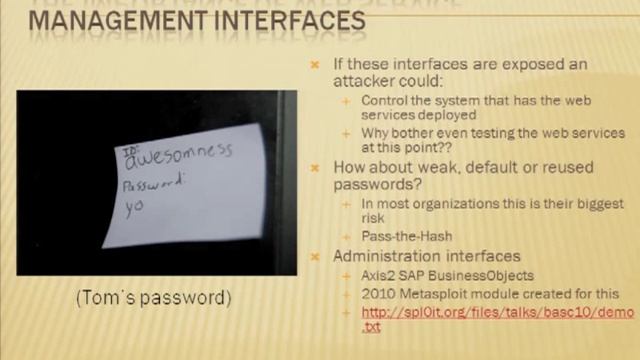 DEFCON 19: Don't Drop the SOAP: Real World Web Service Testing for Web Hackers смотреть онлайн