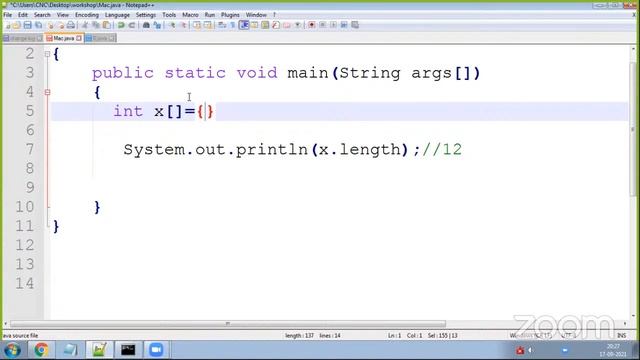 Day 5 : Java Workshop by Kumar Sir | Arrays in Java | CNC WEB WORLD смотреть онлайн
