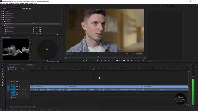 Монтаж интервью в Premiere Pro