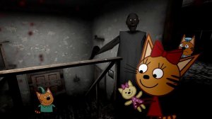 ТРИ КОТА ДОМА У БАБКИ ГРЕННИ?!?