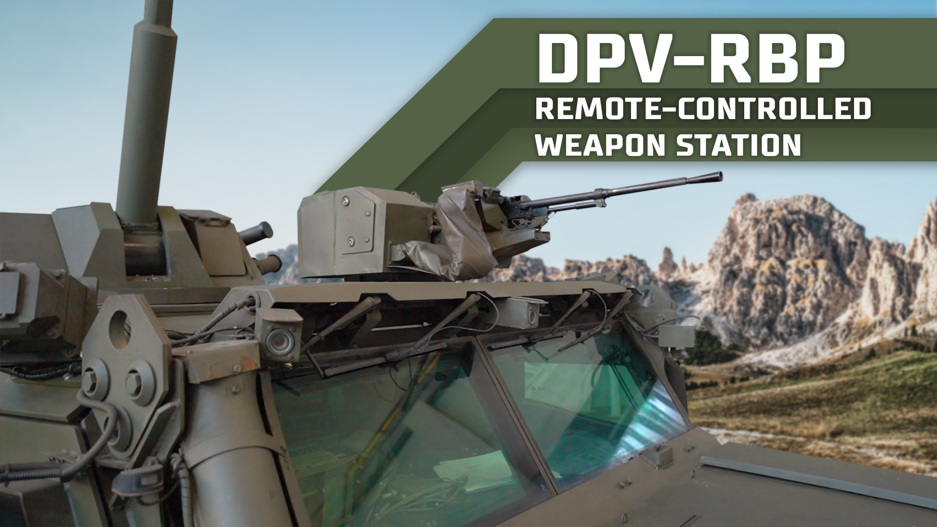 DPV-RBP Remote-controlled weapon station смотреть онлайн