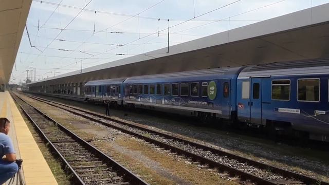 МБВ 401 "Connecting Europe Express" с 🚂 80 044 цар Калоян заминава от Централна гара София смотреть онлайн