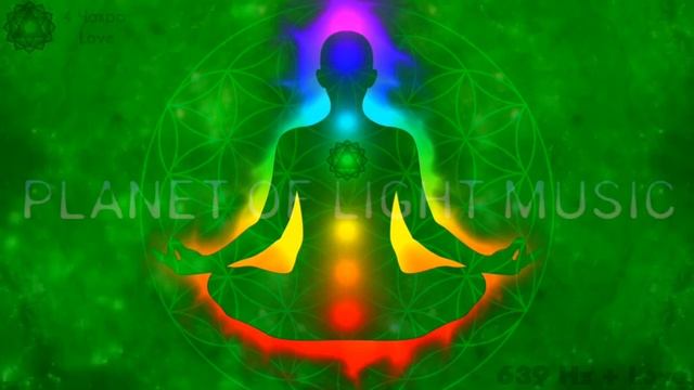 639Hz + Love. Активация 4 чакры. Истинная любовь открывается здесь, как и Бог, находится здесь же :