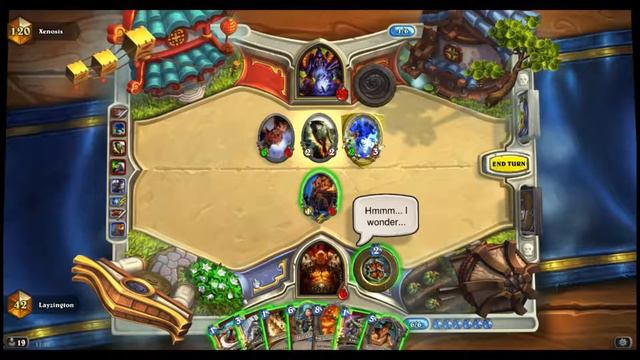 Hearthstone Ladder - Layzington (Warrior) vs Xenosis (Warlock) смотреть онлайн
