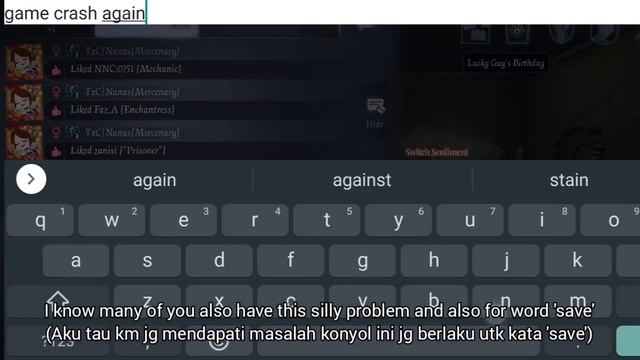 Identity V GAME CRASH after update! 第五人格 got kicked out ? смотреть онлайн