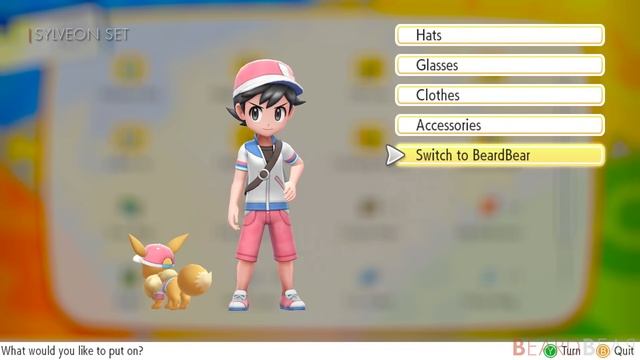 Pokémon Let's Go Pikachu & Eevee - All Clothes & Outfits смотреть онлайн