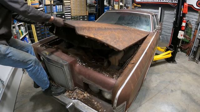 ROTTING 70s Lincoln Continental Sitting 30 Years WILL IT RUN?  - NNKH