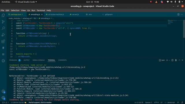 Node.js and mongodb installation problem fix, ReferenceError for Text Encoder смотреть онлайн