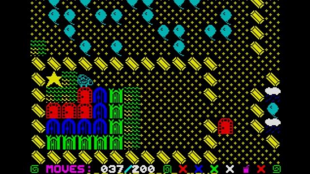 The Adventures of Sid Spider Walkthrough, ZX Spectrum смотреть онлайн