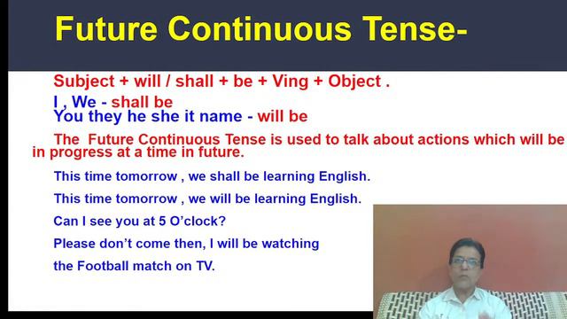 Spoken English Future Continuous Tense Day 27 смотреть онлайн