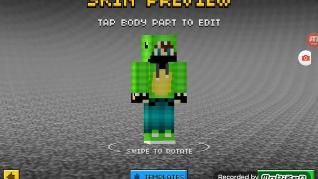 Pixel gun 3d skins 2# | how to make a blue boy and dino skin смотреть онлайн