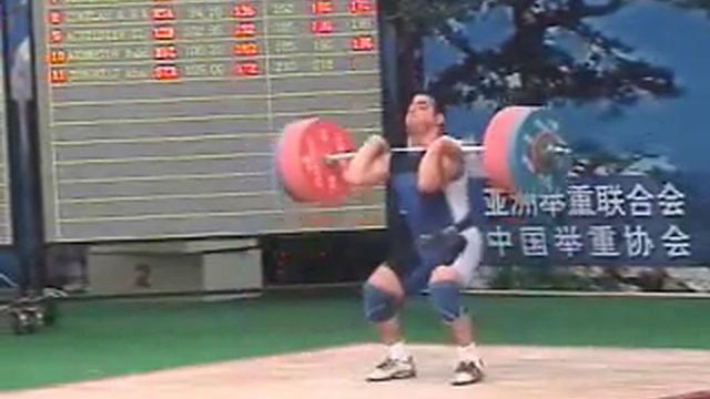 Joughili Ahed 222kg Clean and Jerk смотреть онлайн