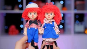 ПРИ ЧЕМ ТУТ АННАБЕЛЬ?? Raggedy Ann & Andy 1999 Barbie Collectibles: обзор и распаковка