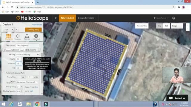 Helioscope training videos |Solar Power Plant design|Brief Explanation of Mechanical Part-1 | смотреть онлайн