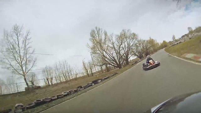 картинг, Омск, 15/04/2018. Борьба. Две камеры. смотреть онлайн
