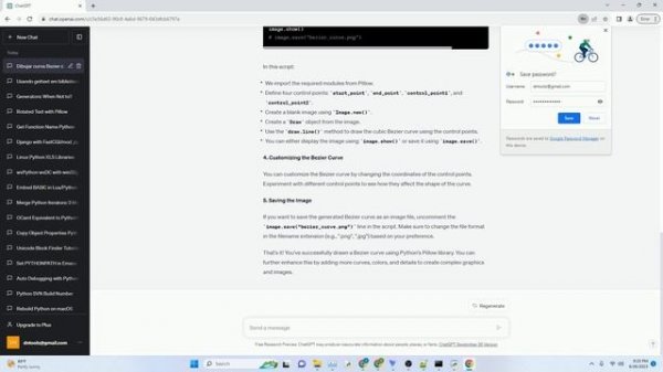 How can I draw a bezier curve using Python's PIL
