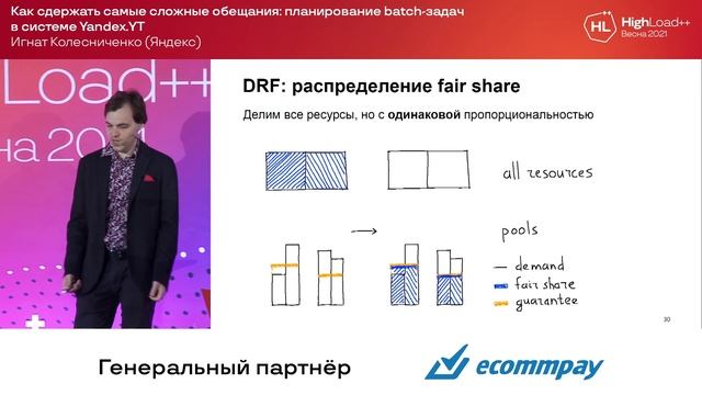 Как сдержать самые сложные обещания: планирование batch-задач в системе Yandex.YT / И.Колесниченко смотреть онлайн