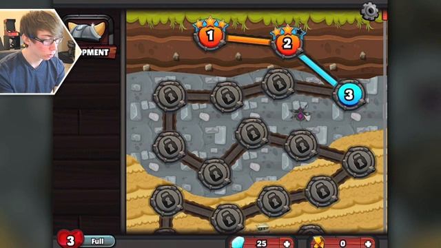 DWARVEN DEN - THE MINING PUZZLE GAME (iPad Gameplay Video) смотреть онлайн