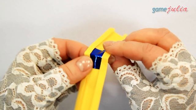 Оригами из бумаги КОЛЬЦО С КАМНЕМ №2 смотреть онлайн