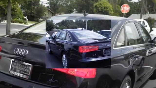 2012 AUDI A6 4dr Sdn FrontTrak 2.0T Premium смотреть онлайн