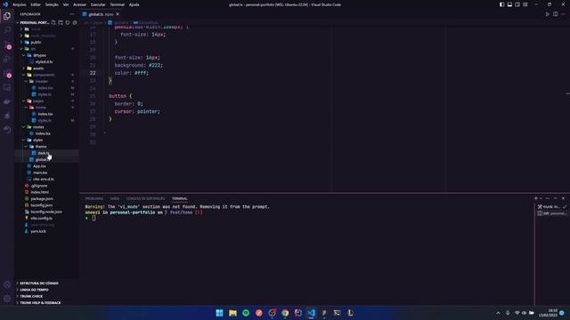 Reactjs e Typescript 2023 | Portfolio | Apresentação do projeto смотреть онлайн