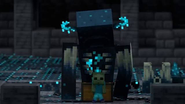 Zombie Army Vs Warden Bloopers (Minecraft Animation) смотреть онлайн