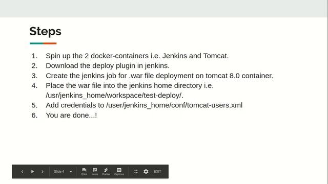 Automate Jenkins war file deployment on Tomcat 8.0 смотреть онлайн