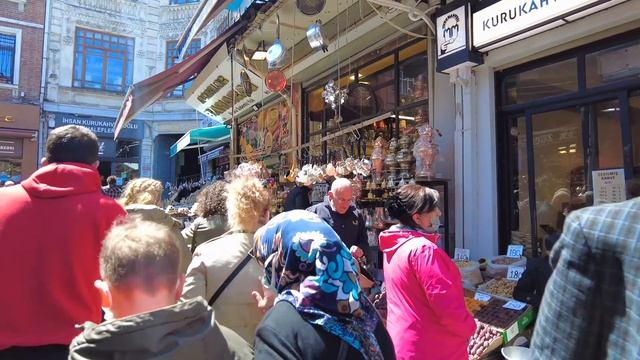 Istanbul 2022 Eminonu 21 April Walking Tour|4k UHD 60fps смотреть онлайн