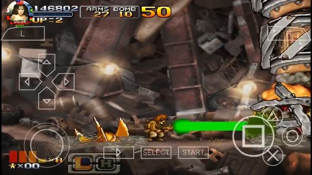 ПОЛНОЕ ПРОХОЖДЕНИЕ METAL SLUG XX(PSP) 1 ЧАСТЬ смотреть онлайн