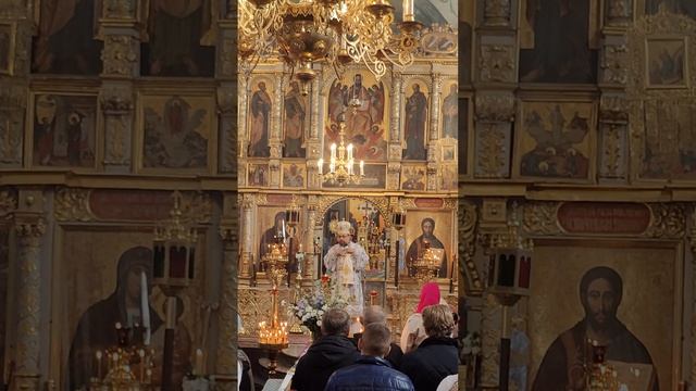 Проповідь Єпископа Паісія на Свято на честь ікони Божої Матері Люблінської! 29.10.2023 смотреть онлайн