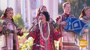 Надежда Бабкина и ансамбль "Русская песня". Доброе утро. Суббота. Фрагмент выпуска от 10.09.2022