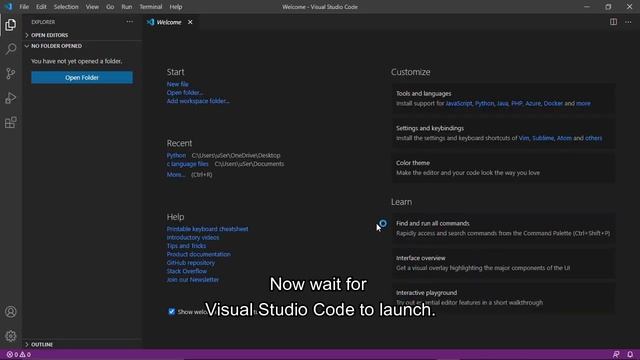 How to run Python from Windows 10. смотреть онлайн