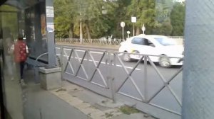 (Премьера) Поездка на Трамвае Краснодара по Маршруту N-5. борт 203.