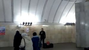 Музыка в метро Николай Рябуха