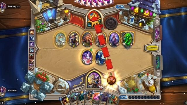 Дракон Хладарры + Аукенайская Жрица + Раза Плененный = OTK Hearthstone смотреть онлайн