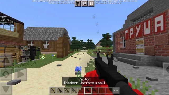 мод на 3D оружие на minecraft PE смотреть онлайн