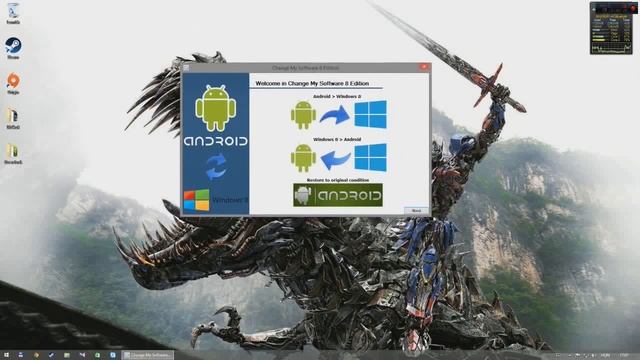 Windows 8 for Android Change My Software 8 Edition NOT WORK! смотреть онлайн